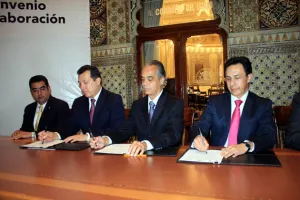 Firma Congreso convenio con comisiones Nacional y Estatal de Derechos Humanos