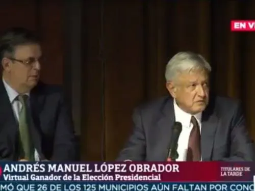 López Obrador propone a Ebrard como titular de Relaciones Exteriores