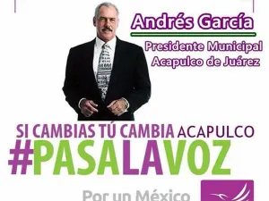 Partido Humanista lanza a Andrés García como abanderado en Acapulco