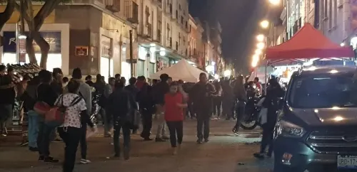 Balacera por riña de ambulantes deja dos heridos en el Centro Histórico