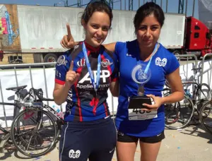 Dupla femenil Borregos se alista para participar en duatlón