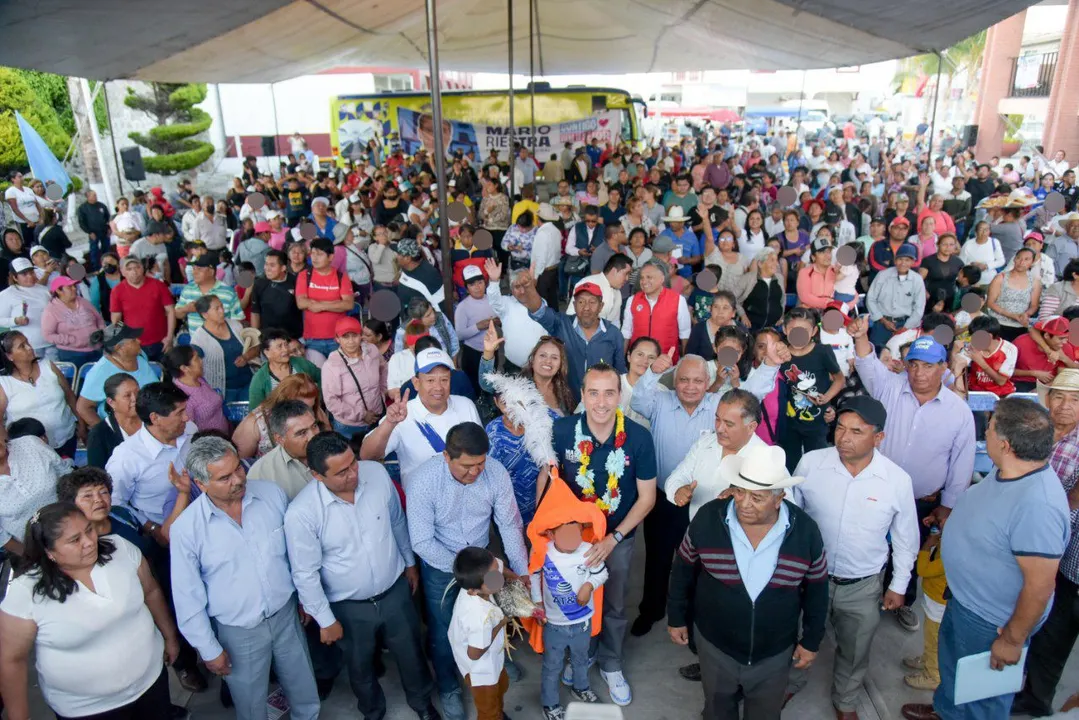 Mario Riestra en Xonacatepec