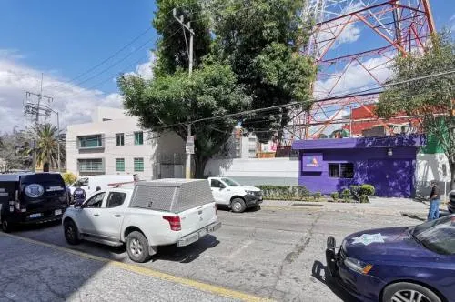 Trabajador  fallece al caer de la antena de TV Azteca en La Paz