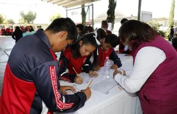 Ayuntamiento de Puebla fomenta la participación ciudadanía con más de 500 estudiantes del municipio