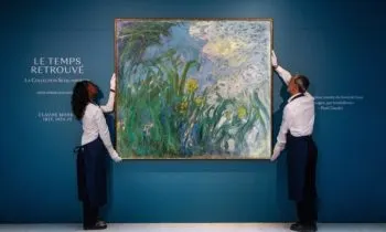Iris, de Claude Monet, podría marcar un récord en una subasta de arte en Francia