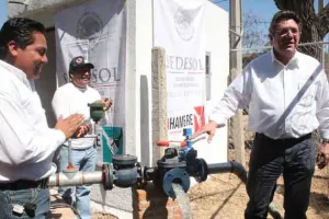 Sedesol Puebla entrega obras en la Mixteca poblana