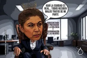 Araceli Caselín no combate la violencia de género ni la discriminación
