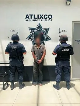 En Atlixco, patrulla naranja atiende llamada de auxilio por violencia de género