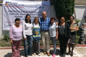 Colocan techados y construyen aula en tres planteles educativos de Atlixco