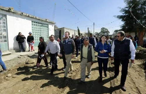 Nueva vialidad y explanada para San Miguel Espejo, con el apoyo de Tony Gali: Luis Banck