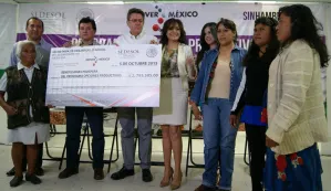 Entrega Sedesol 2.7 mdp del Programa Opciones Productivas
