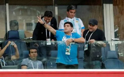 Maradona desmiente rumores sobre su estado de salud