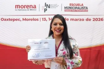 Participa Tonantzin Fernández en la Escuela Municipalista de Morena para fortalecer gobiernos locales