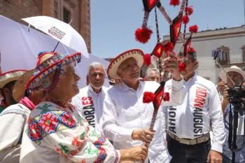 Desde Zacatecas, Adán Augusto pide a sus competidores mantener la unidad en Morena