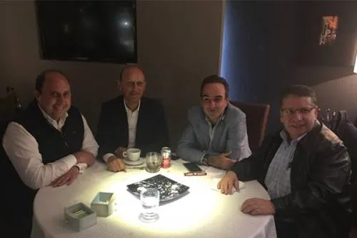 Priistas hacen mutis tras reunión con Fernando Manzanilla