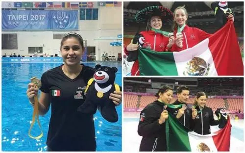 El contingente mexicana con una actuación histórica