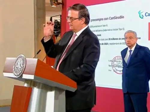 A México, vacunas antiCovid de AstraZeneca, Pfizer y CanSino
