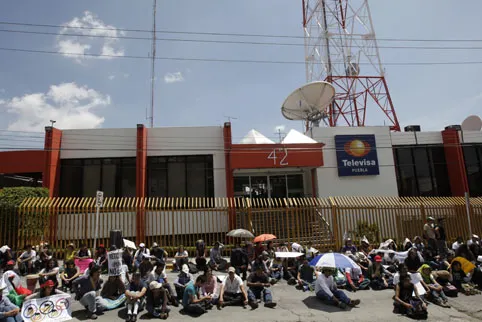 #YoSoy132 hará plantón en Televisa