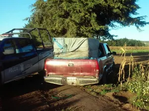 Aseguran camionetas utilizadas para el traslado de combustible robado