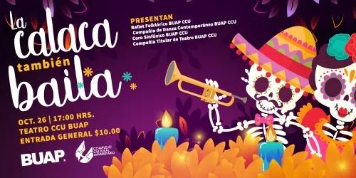 Anuncian actividades de “Día de Muertos y Calaveras en el CCU”