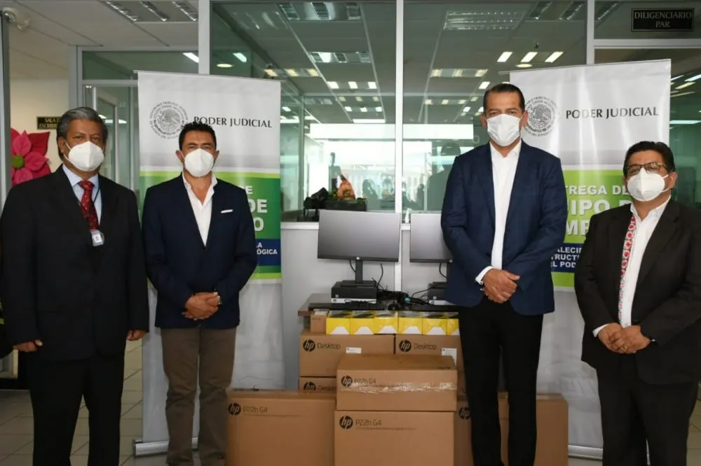 Fortalece Poder Judicial de Puebla su infraestructura digital al interior del Estado