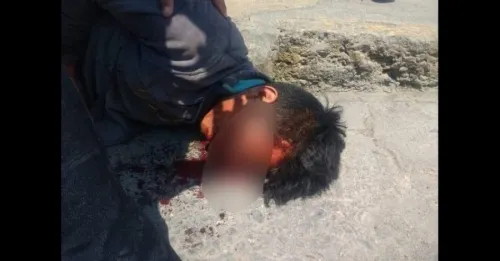 Detienen y golpean a presunto delincuente en Tehuacán