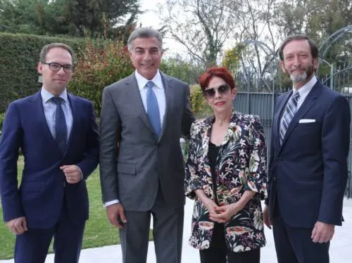 Tony Gali fortalece relación bilateral con Alemania