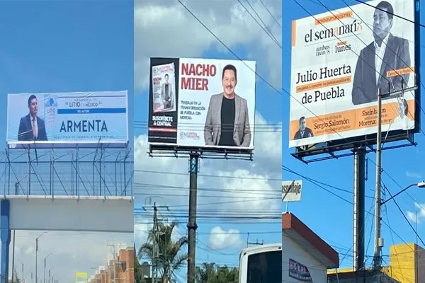 Espectaculares en Puebla