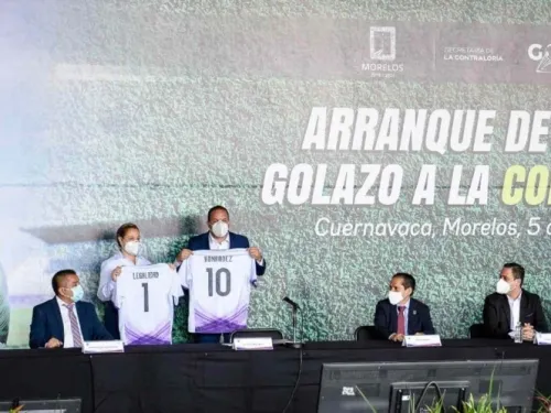 Blanco pone en marcha campaña ‘Golazo contra la corrupción’