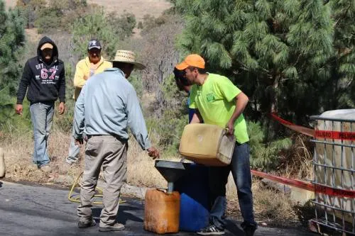 Continúan operativos en Totimehuacan para decomiso de huachicol; se vende en talleres mecánicos