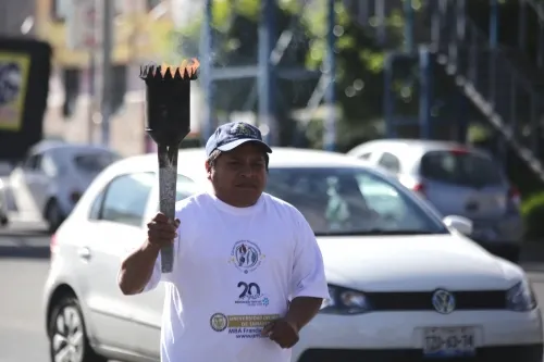 El 11 de septiembre la Antorcha Guadalupana llegará al estado de Puebla