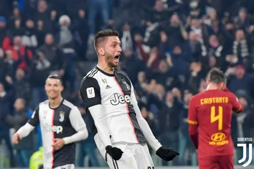 Juventus supera 3-1 a la Roma y está en semifinales de la Coppa Italia