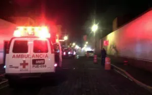 Unidad de policía de San Pedro es incendiada