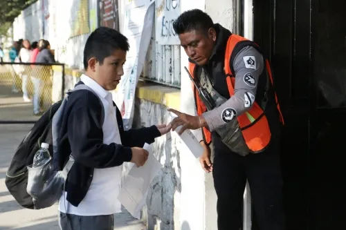 Menos alumnos acuden a clases