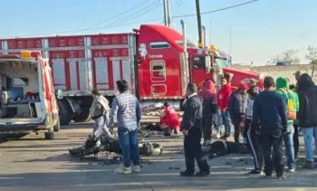 Choque en el entronque de Tepeaca deja un motociclista muerto