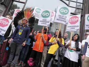 Aumentan marchas contra Mundial en Brasil