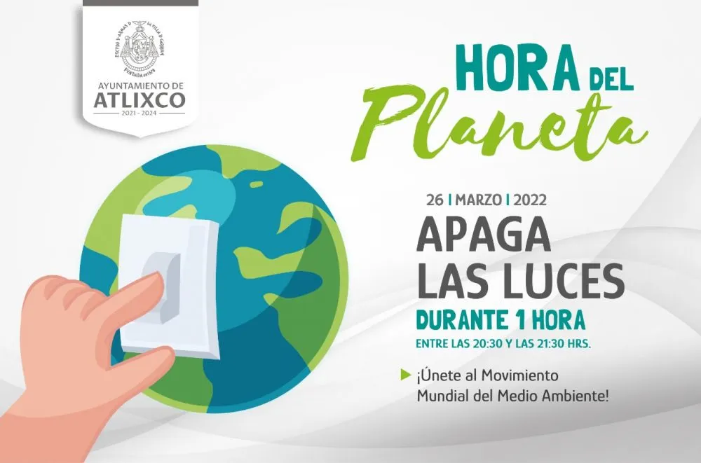 Atlixco La Hora del Planeta