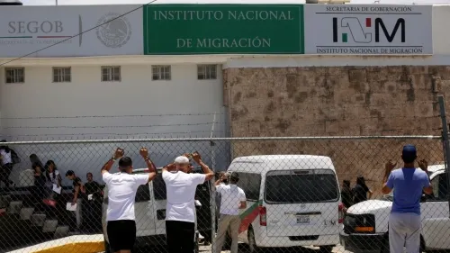 México multiplica la detención de migrantes