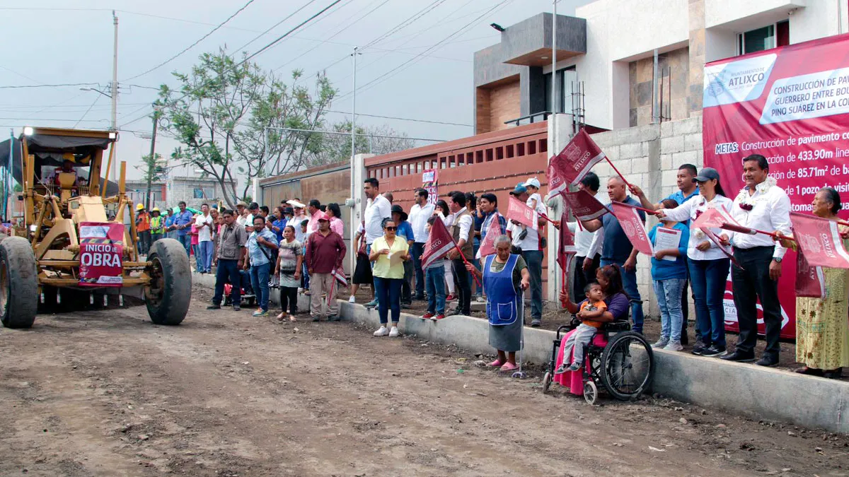 Ariadna Ayala Pavimentacion Colonia Valle Sur