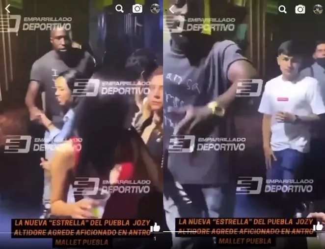 Cachan a “reyes del empate”, del Puebla de la franja, en antro y agreden a aficionado
