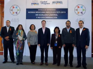 Puebla, primer municipio del país con Certificación en Igualdad Laboral y No Discriminación