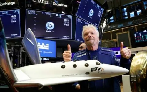 Virgin Galactic, la primera firma cotizada de turismo espacial