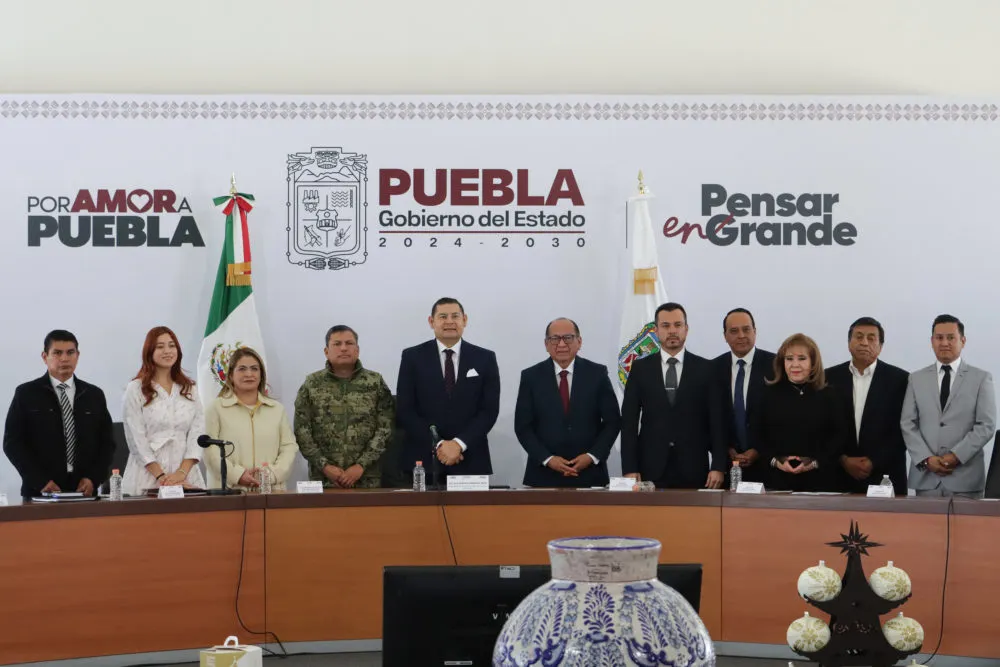 Mañanera del gobernador de Puebla, Alejandro Armenta