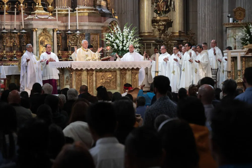 Corpus Christi en la Catedral de Puebla