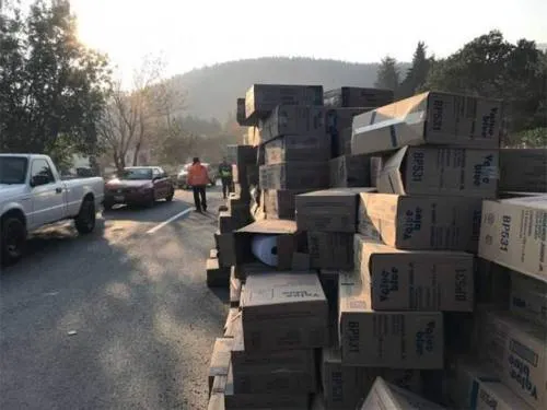 Cierran tramo de carretera México-Toluca por accidente en la vía