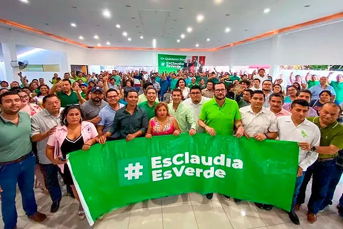 Claudia Sheinbaum Pardo Partido Verde Pvem