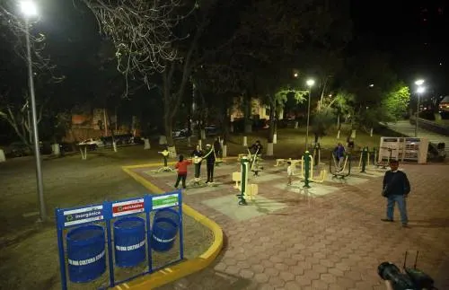 Rehabilitación del Parque La Paz, posible por el trabajo del Comité 4×4