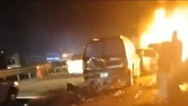 Se registra fuerte carambola en la México-Querétaro