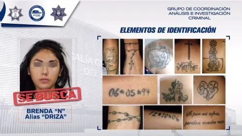 FGE, SSPTM y SSP detuvieron a Brenda “N” alias “La Driza” quien pertenece a banda de asaltantes