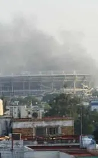 Incendio en el estadio Jalisco deja daños materiales